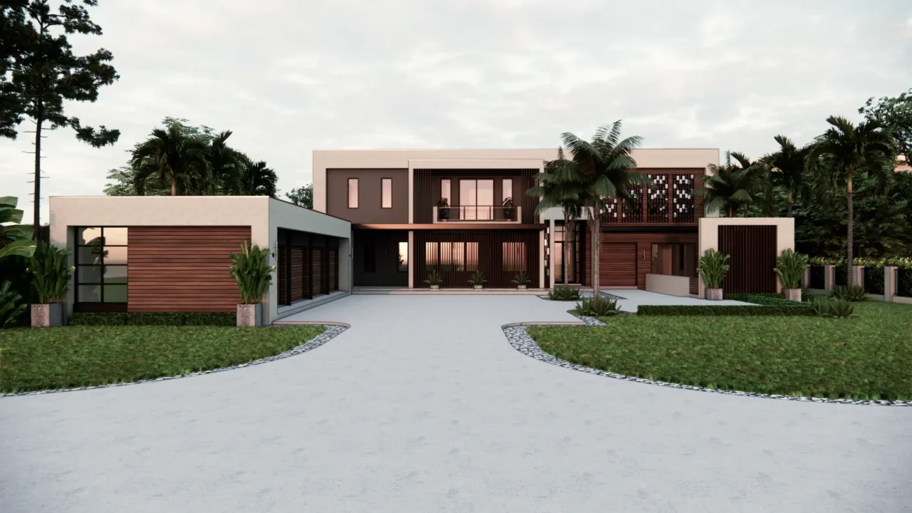 Tropical Contemporary Estate