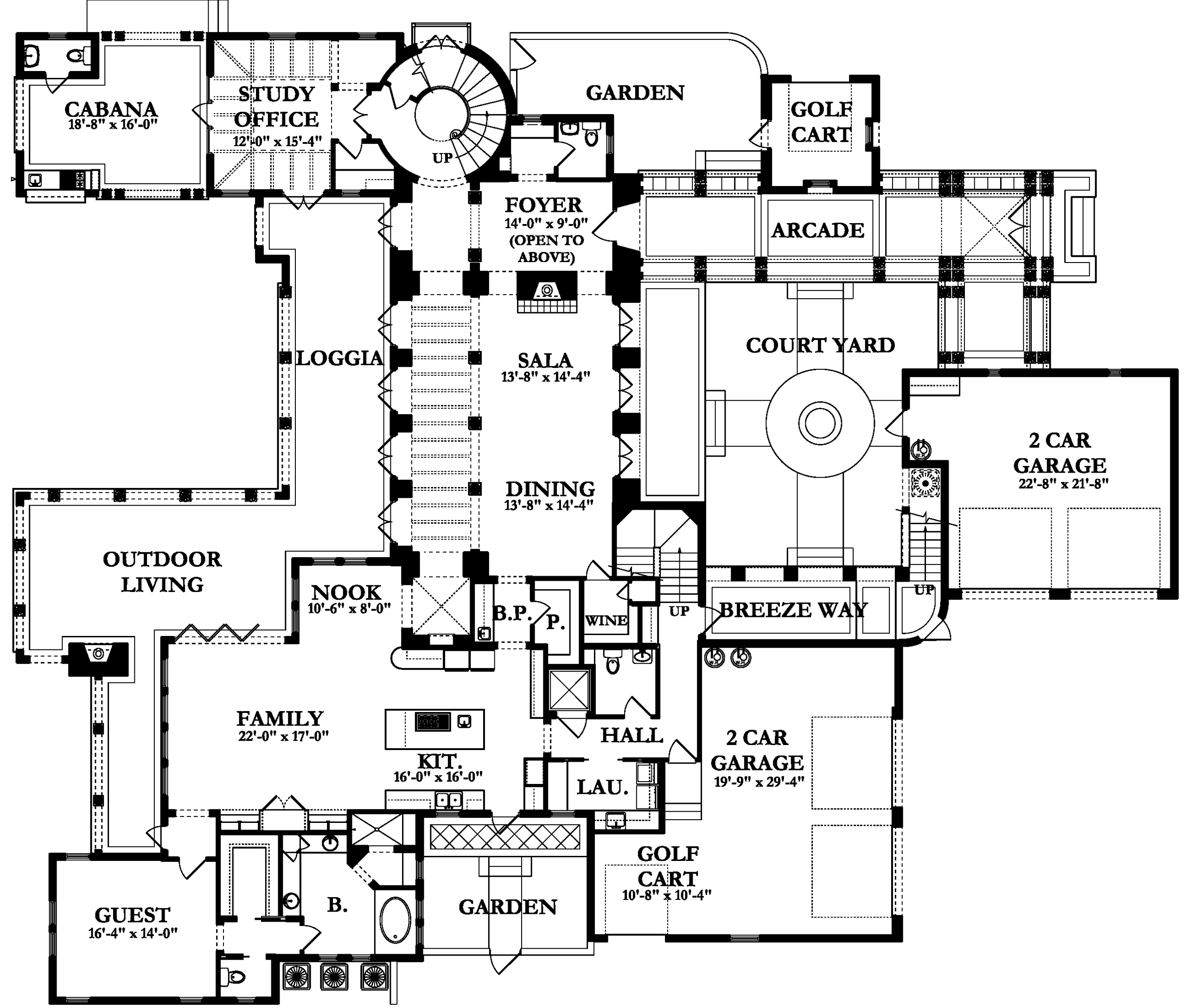 C08-07411-099A — Floor Plan 1